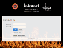 Tablet Screenshot of fire.ingersoll.ca